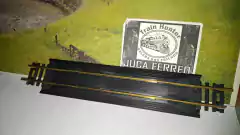 D1317 - Trilho reto c/ PASSAGEM em nivel ATLAS HO Ref. rerailer nr. 40 - Produto antigo e seminovo na internet
