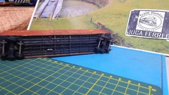 N1510 - Vagao Importado customizado RFFSA e kadee - usado na internet