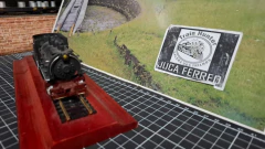 C313 - Locomotiva vapor Vintage 0-4-0 Dockside Switcher importada ( Life Like ? ) - Produto usado e vendido no estado na internet