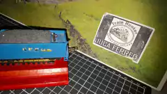 C305 - Locomotiva H10s vapor 2-8-0 importada Vintage - Blue Comet - Produto AVARIADO e vendido no estado - comprar online