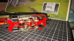 C308 - Locomotiva vapor 0-6-0 importada FLEISCHMANN Vintage - BR 80.005 - Ferrovia CARL- Produto usado e vendido no estado - loja online