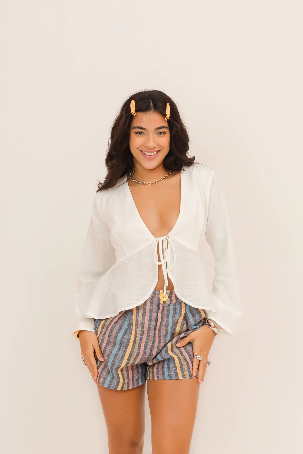 Bata Mangas Off White