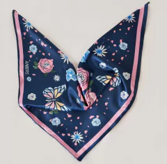 Pañuelo butterfly azul