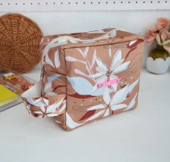 Neceser grande Flora camel