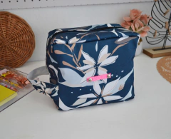 Neceser grande Flora azul