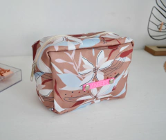 Neceser chico Flora camel