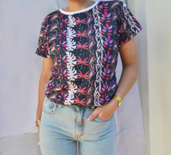 Remera Mali azul oscuro - comprar online