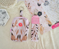 Kit monedero + llavero Mandy rosa