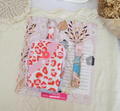 Monedero y llavero Cherry