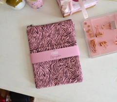 Funda organizador Cebra rosa