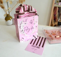 Kit neceser + bolsa + tarjeta Amelia