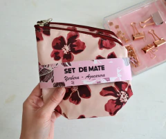 Set de yerbera y azucarera Flowers