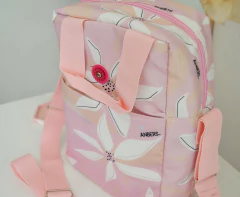 Matera/lunchera térmica Flora rosa - comprar online
