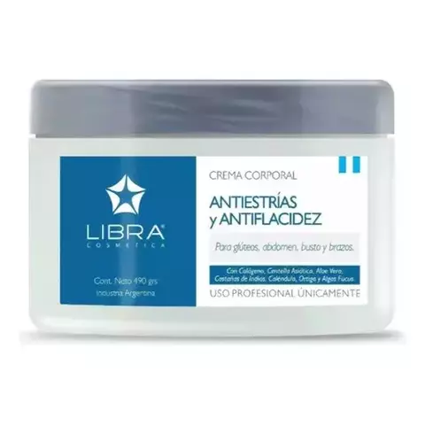 Crema Antiestrias y Flacidez 250gr - Libra Cosmetica - comprar online