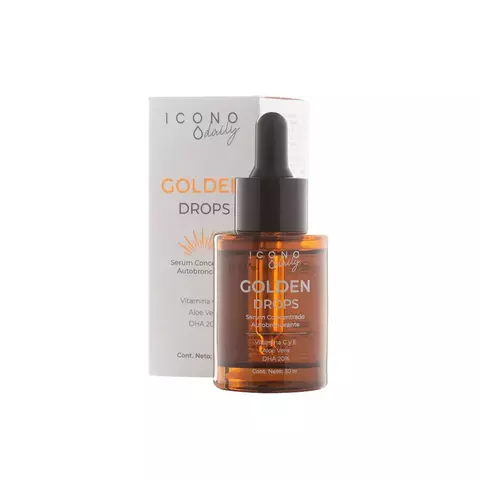 Serum Autobronceante Golden Drops - Icono Group 30ml - comprar online