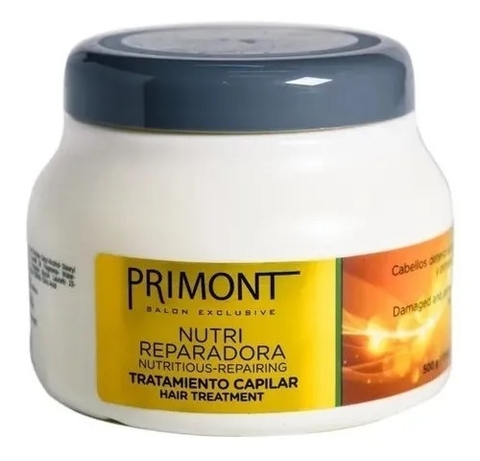 Tratamiento Capilar Nutricion Reparadora Primont x 500gr