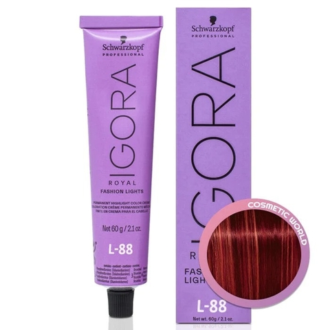 Coloracion Igora Fashion Lights L-88- Schwarzkopf 60gr