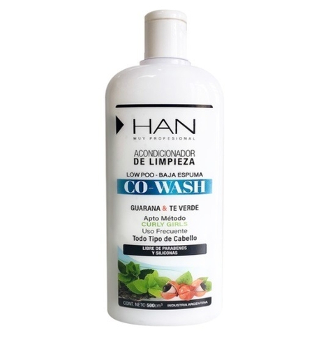 Acondicionador Co-Wash Guarana & Te Verde - Han 500ml