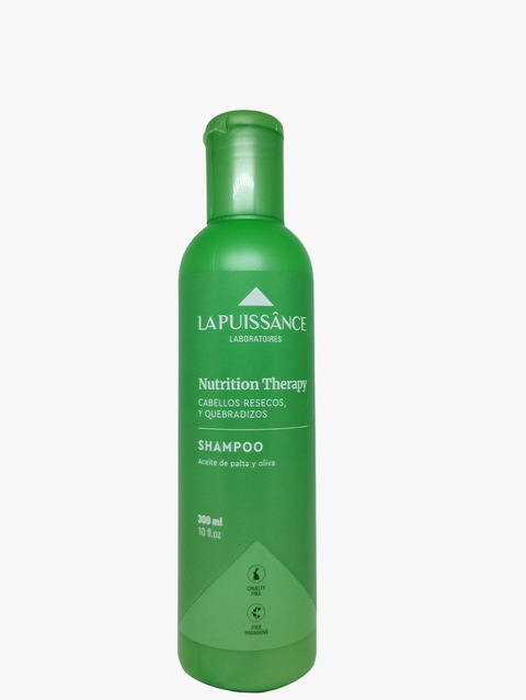 Shampoo Nutrition Therapy con Aceite de Palta y Olivo 300ml-La Puissance