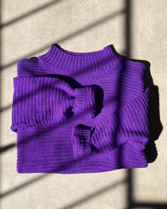 SWEATER TAZ PURPURA - comprar online
