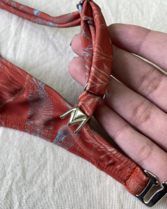 CORPIÑO NINA ESTAMPADO TERRACOTA - comprar online