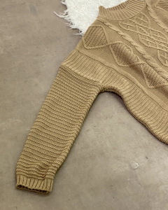 Imagen de SWEATER POLERA BUFFY TOSTADO