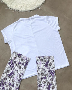 Imagen de ANASTASIA VIOLETAS LARGO - PIJAMA (Arma tu conjunto)