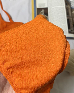 CORPIÑO BLOODY MANDARINA - comprar online