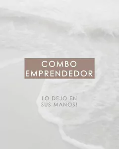 COMBO EMPRENDEDOR - Lo dejo en sus manos!