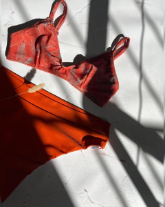 CORPIÑO NINA ESTAMPADO TERRACOTA - MALAGA 