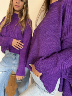 SWEATER TAZ PURPURA - tienda online