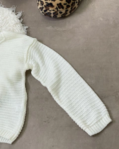 Imagen de SWEATER POLERA BUFFY NATURAL