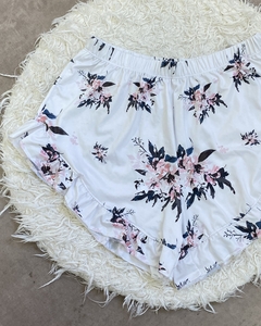 SHORT CANDACE LIRIO BLANCO - comprar online