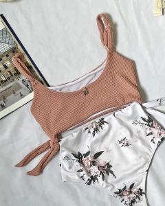 CLIVIA DURAZNO BEIGE LIRIO - ENTERIZA (Arma tu conjunto) en internet
