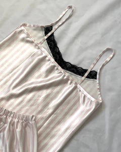 NACAR MUSCULOSA RAYADO - PIJAMA - SET COMPLETO en internet