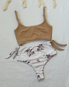 CLIVIA DURAZNO BEIGE LIRIO - ENTERIZA (Arma tu conjunto) - tienda online