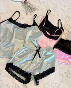 NACAR MUSCULOSA CELESTE - PIJAMA - SET COMPLETO - tienda online