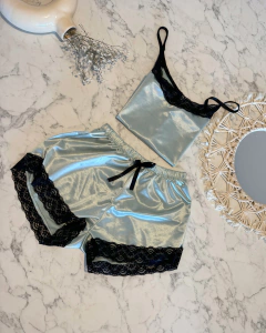 NACAR MUSCULOSA CELESTE - PIJAMA - SET COMPLETO - comprar online