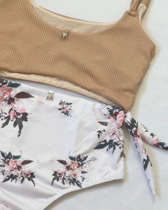 CLIVIA DURAZNO BEIGE LIRIO - ENTERIZA (Arma tu conjunto) - tienda online