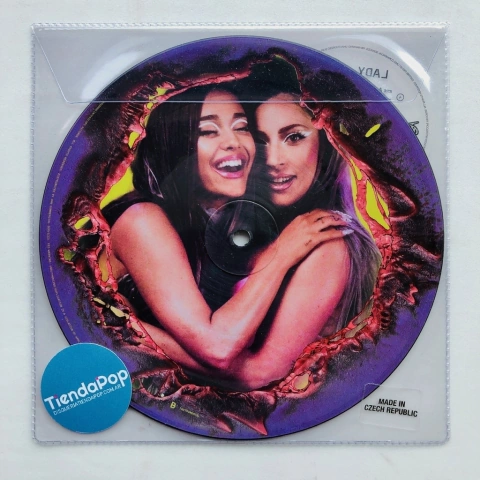 Vinilo Lady Gaga & Ariana Grande - Rain On Me Vinilo Single de 7" Picture Disc Edicion Especial Limitada - 2 Temas