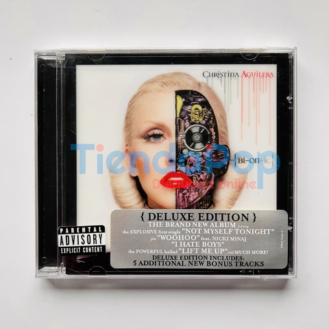 Cd Christina Aguilera Bionic Usa - Edicion Deluxe Limitada con Lenticular 3D & Bonus Tracks - 23 Temas