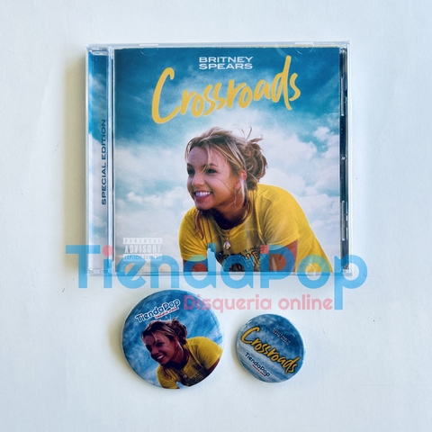 Cd Britney Spears Crossroads Usa - Edicion Especial Limitada Banda Sonora 2023 con 2 Pines, Poster Libreto y Bonus Tracks - 17 Temas