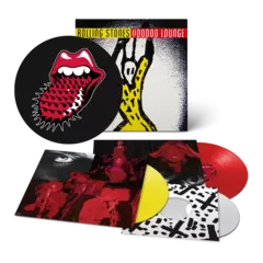 Vinilo The Rolling Stones Voodoo Lounge Uk - Edicion Limitada 30 Años Vinilo Color + Bonus Vinilo & Alfombra Vinilo - 19 Tracks