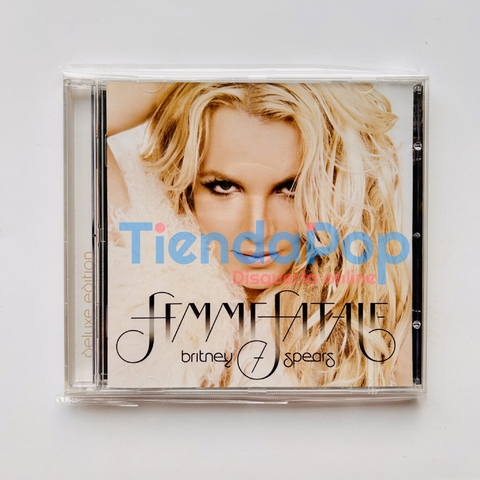 Cd Britney Spears Femme Fatale Alemania - Edicion Deluxe Limitada con Caja Acrilica Bonus Tracks - 16 Temas