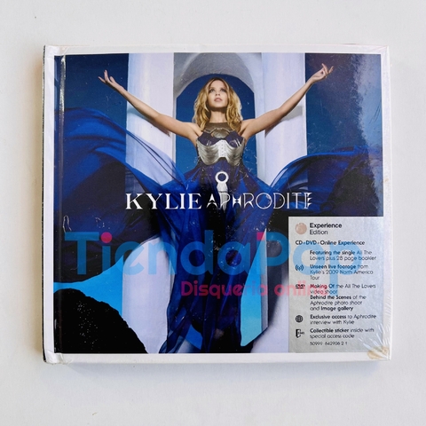 Cd + Dvd Kylie Minogue Aphrodite Alemania - Edicion Super Deluxe Limited Edition Cd + Dvd + Libro Tapa Dura - 12 Temas
