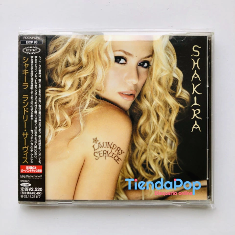 Cd Shakira Laundry Service Japon - Edicion Limitada Con Bonus Track & Obi Strip - 14 Temas