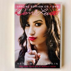 Cd + Dvd Demi Lovato Here We Go Again - Edicion Deluxe Limitada c/ Cd + Dvd & Bonus Tracks - 14 Temas + 9 Videos