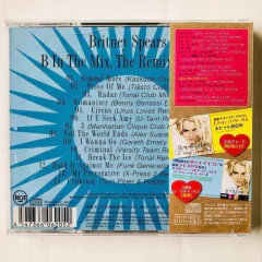 Cd Britney Spears B In The Mix The Remixes Vol.2 Japon - Edicion Especial Limitada con Bonus Tracks & Calcomania - 14 Temas - comprar online