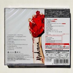 Cd + Dvd Madonna Rebel Heart Japon - Edicion Especial Limitada Cd + Dvd Tour Edition con Bonus Tracks - 20 Temas - comprar online