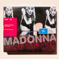 Cd + Dvd Madonna Sticky & Sweet Tour Australia - Edicion Limitada Digipack Dvd + Cd